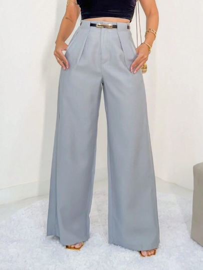 Calça pantalona feminina,
 Calça de alfaiataria feminina,
 Calça social feminina com cinto,
 Calça pantalona cintura alta,
 Calça pantalona elegante,
 Calça pantalona moderna,
 Calça pantalona cores vibrantes,