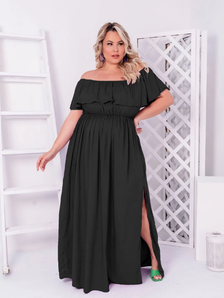 Vestido plus size ombro a ombro,
Vestido longo plus size com fenda,
Vestido de festa plus size elegante,
Vestido plus size babado ombro a ombro,
Vestido plus size para festa,
Vestido plus size casual chique,
Vestido plus size elegante