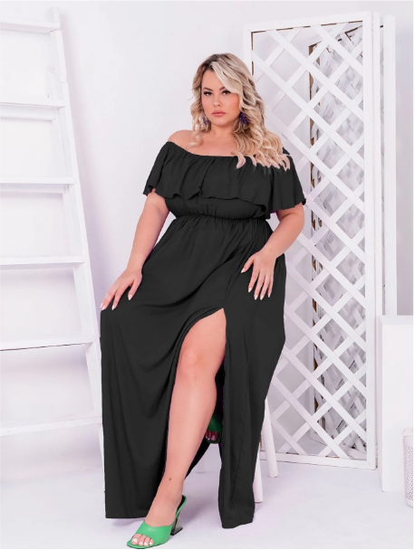 Vestido plus size ombro a ombro,
Vestido longo plus size com fenda,
Vestido de festa plus size elegante,
Vestido plus size babado ombro a ombro,
Vestido plus size para festa,
Vestido plus size casual chique,
Vestido plus size elegante