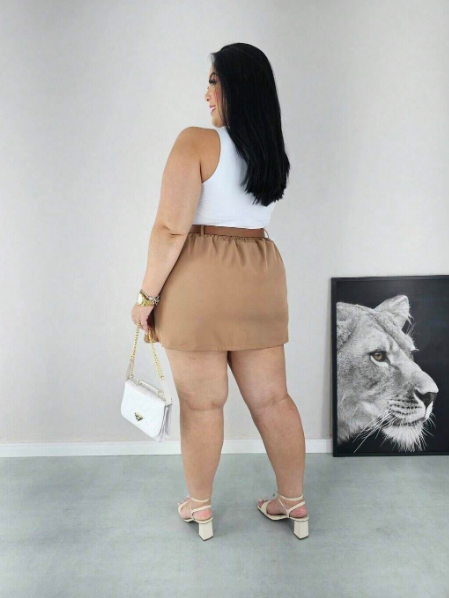  Short saia plus size alfaiataria com cinto,Short saia alfaiataria tamanho grande,Short saia plus size com cinto,Short saia de alfaiataria plus size,Short saia feminino plus size,Short saia alfaiataria plus size,Short saia plus size elegante